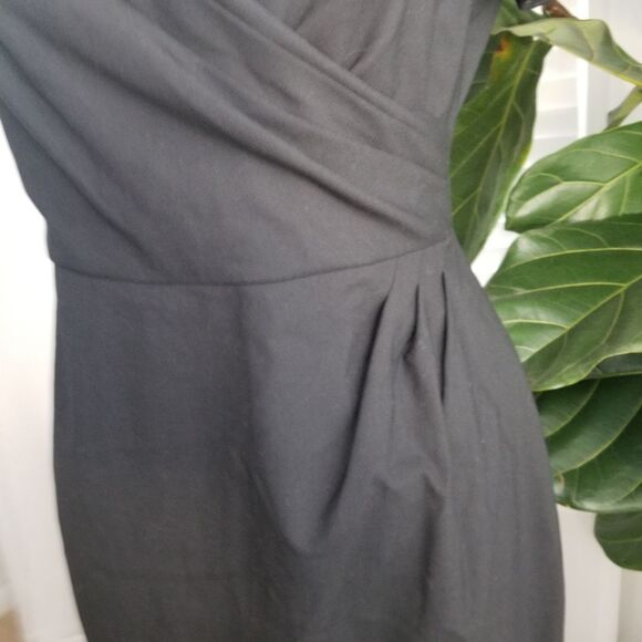 Banana Republic Black sweetheart neckline Stretch Dress NWT size 4 - Picture 5 of 14